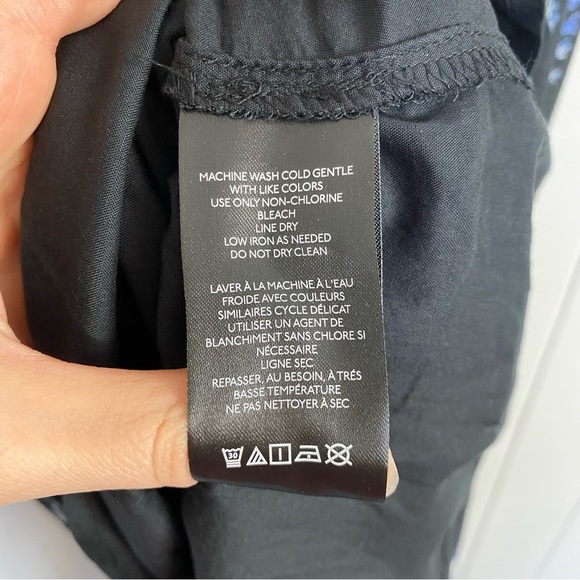 NWT $168 Free People Jaymes Midi Dress Floral Printed Blue Black Combo Sz XS - Picture 10 of 16